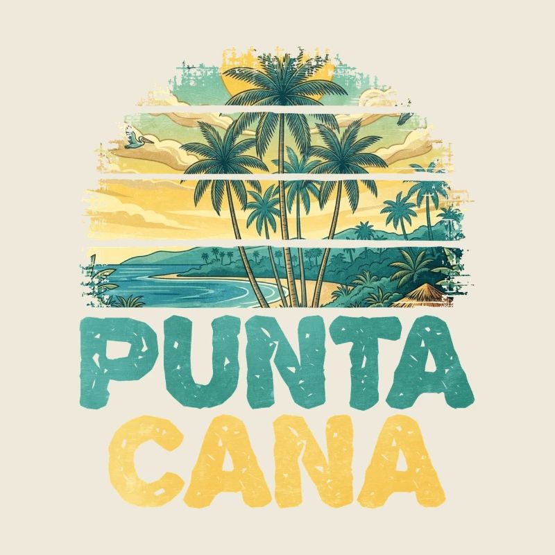 Punta Cana Tropenstrand Artwork