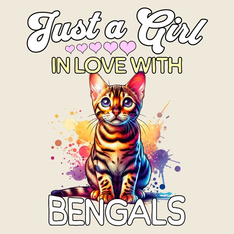 Bengalkatze Mädchen
