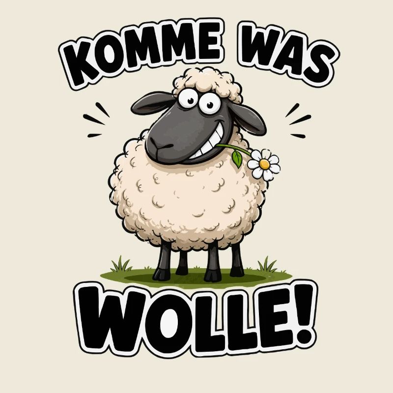 Komme Was Wolle – Schmuse-Schaf Design