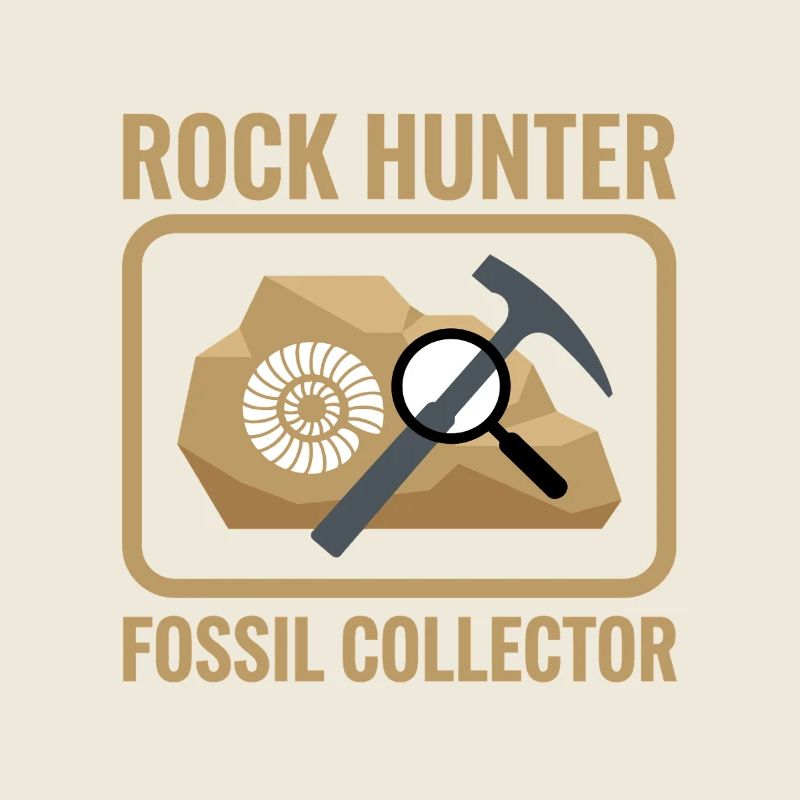 Rock Hunter Fossil Collector Geologist Science