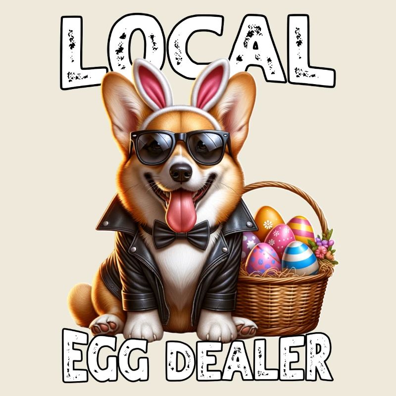 Easter Corgi Egg Dealer