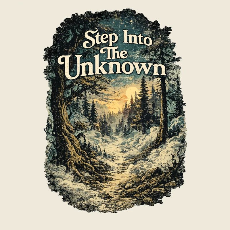 Step Into The Unknown Adventure Forest Nature