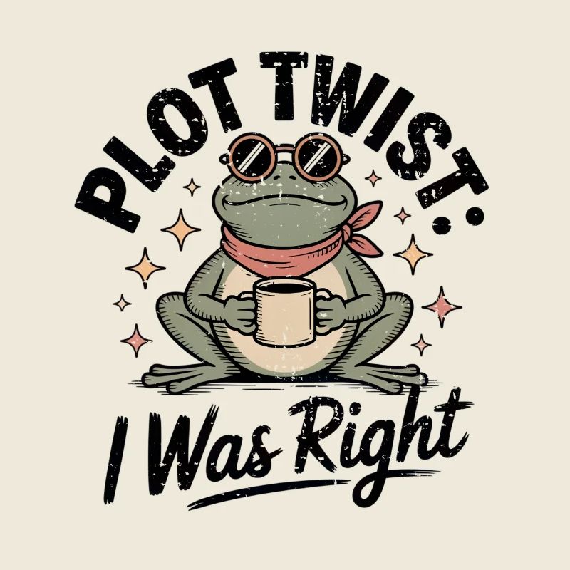Plot Twist Frog: I Was Right