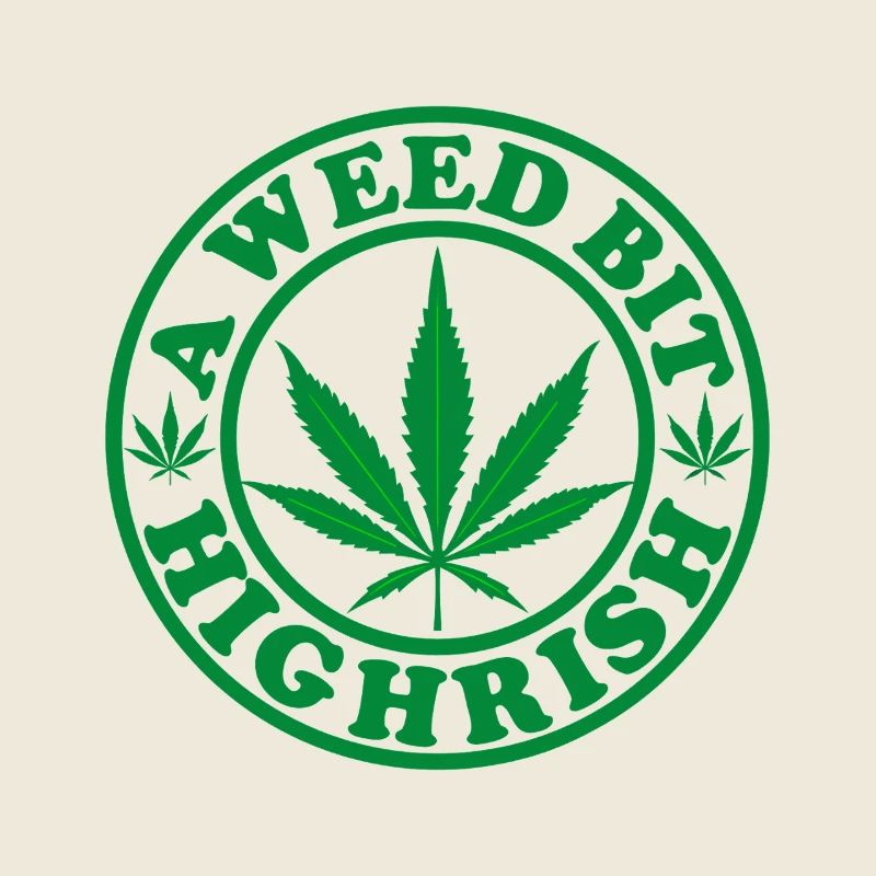 Weed Christmas Circle