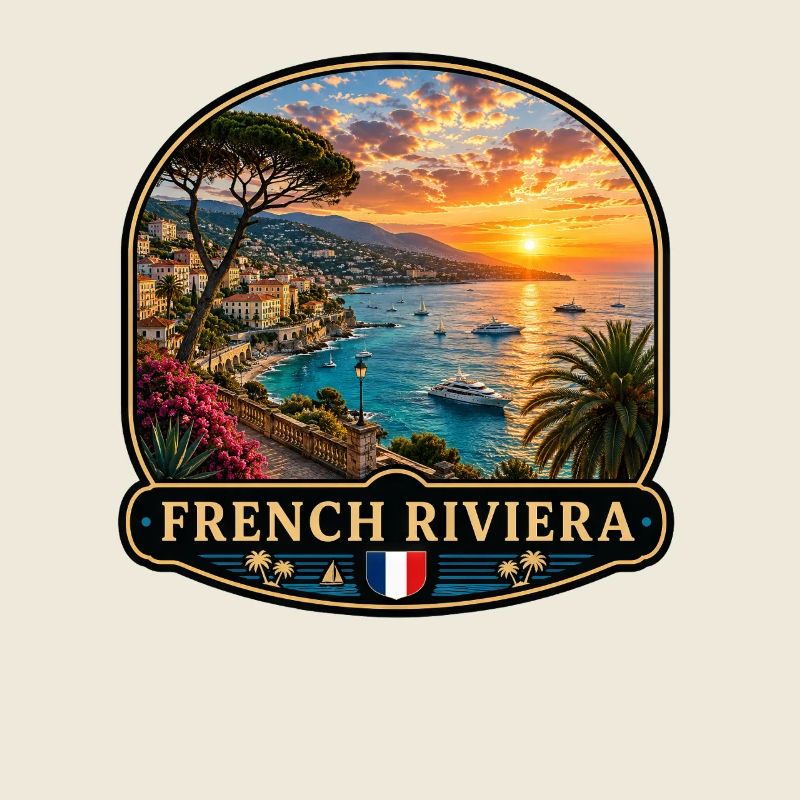 Côte d’Azur Coucher de soleil Cannes Monaco