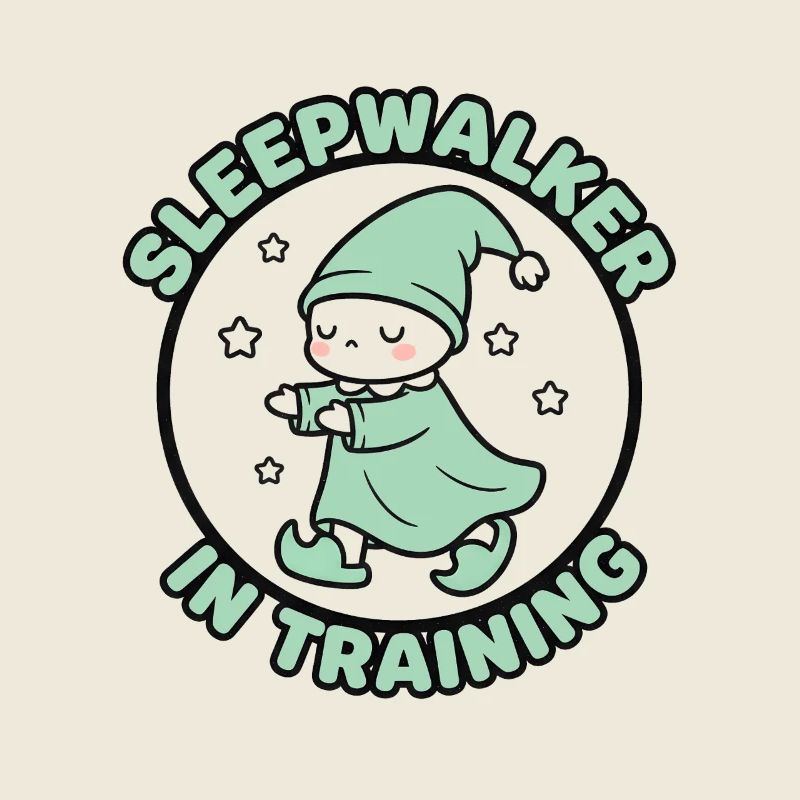Schlafwandler im Training | Schlafhumor