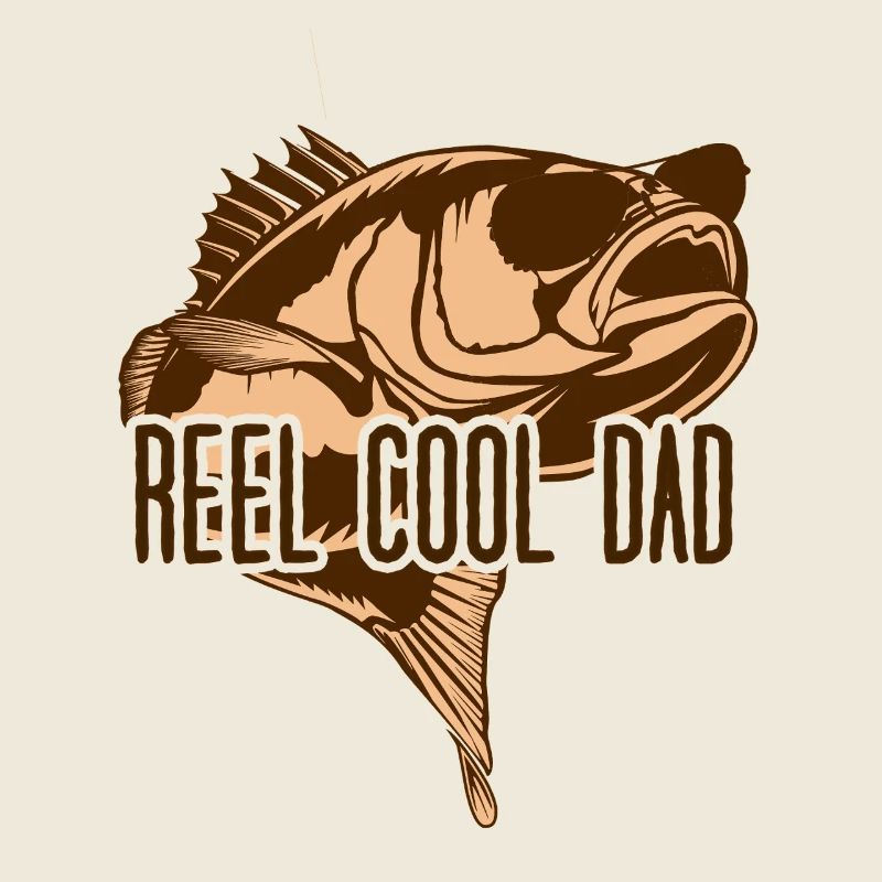 Reel Cool Dad – Bester Angler-Papa
