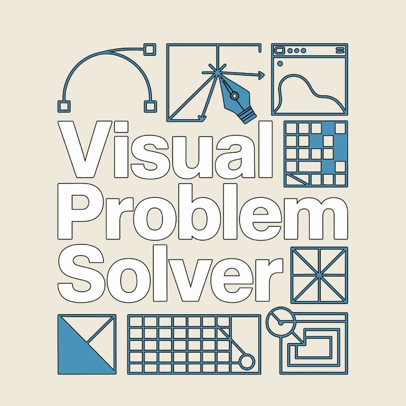 Graphiste Problème visuel Designer créatif