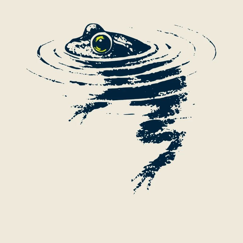 Chilliger Frosch