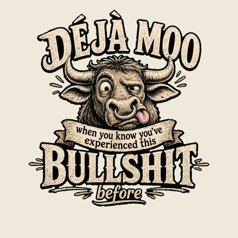 Déjà Moo Kuh Humor Spruch