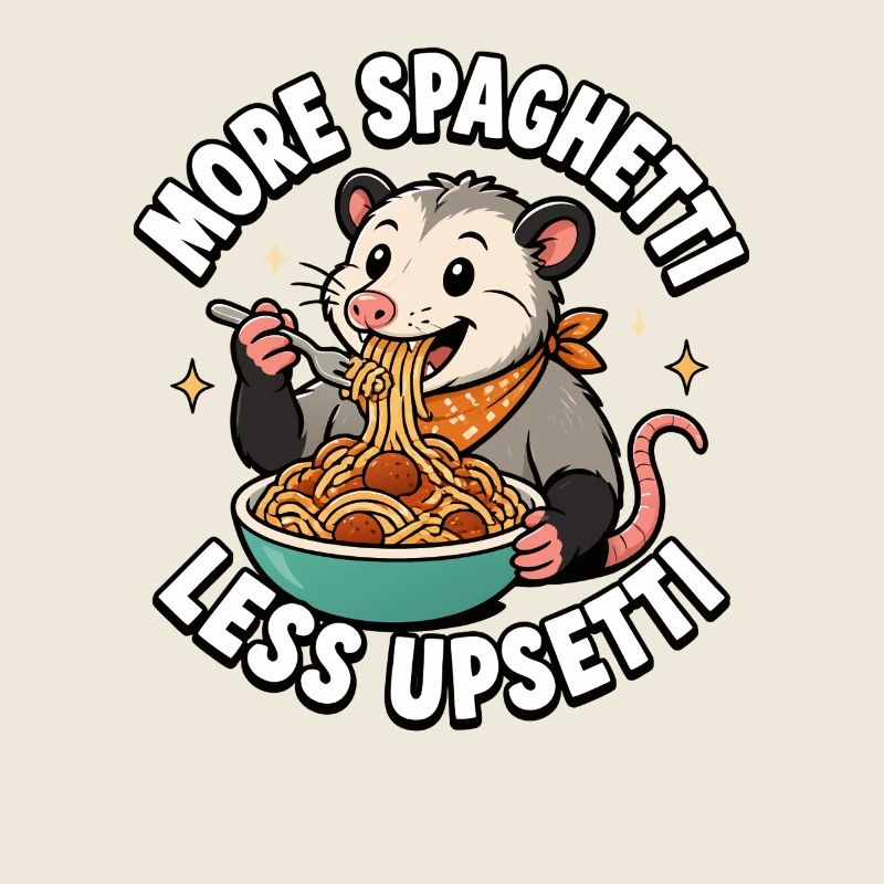 More spaghetti, less trouble, possum children's splits
