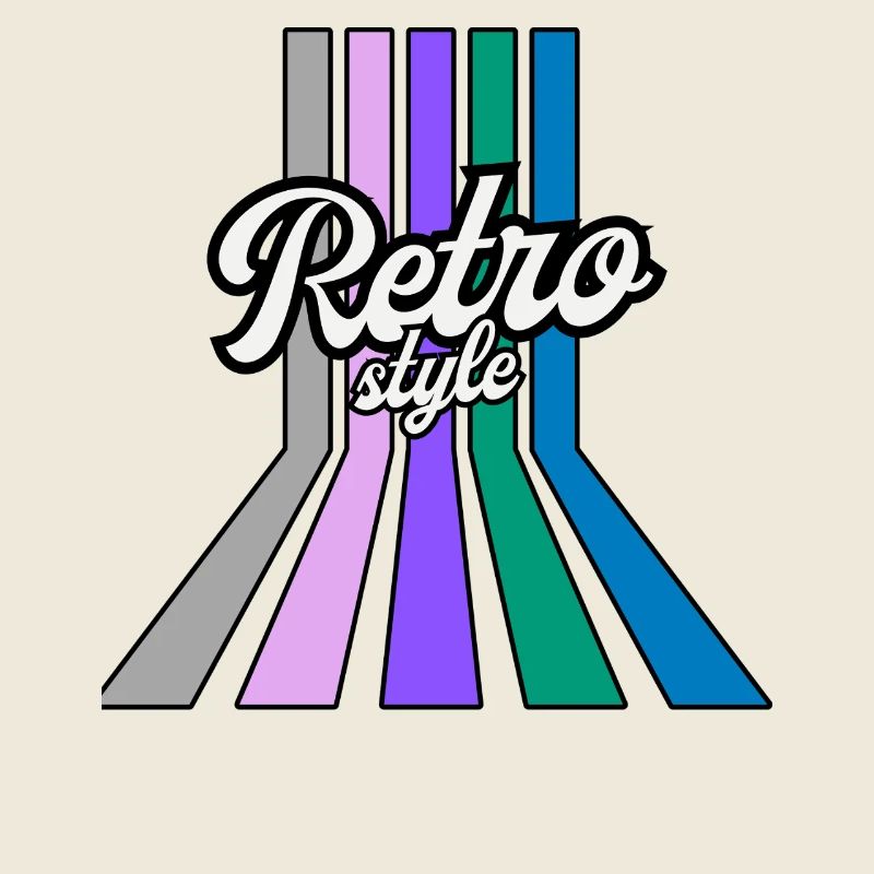 StyleRetro Multicolor Stripes