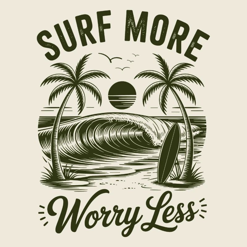 Surfez plus, inquiétez-vous, moins de vagues de vacances d’été