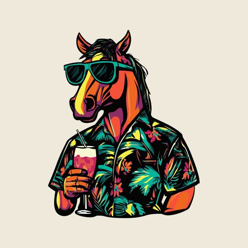 Horse Comic Summer