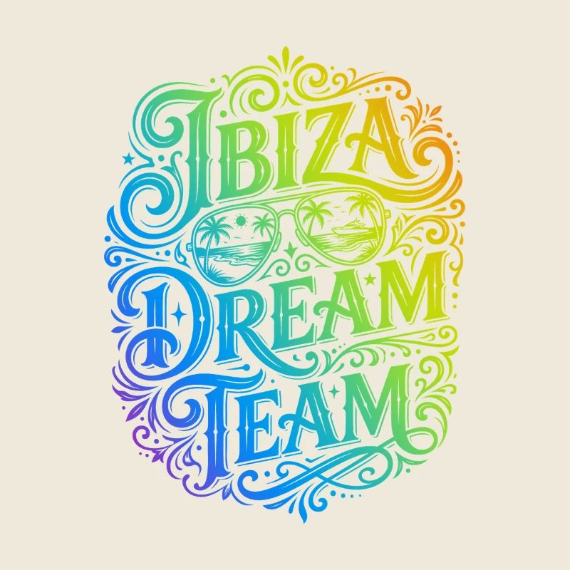 Ibiza Dream Team Colorful