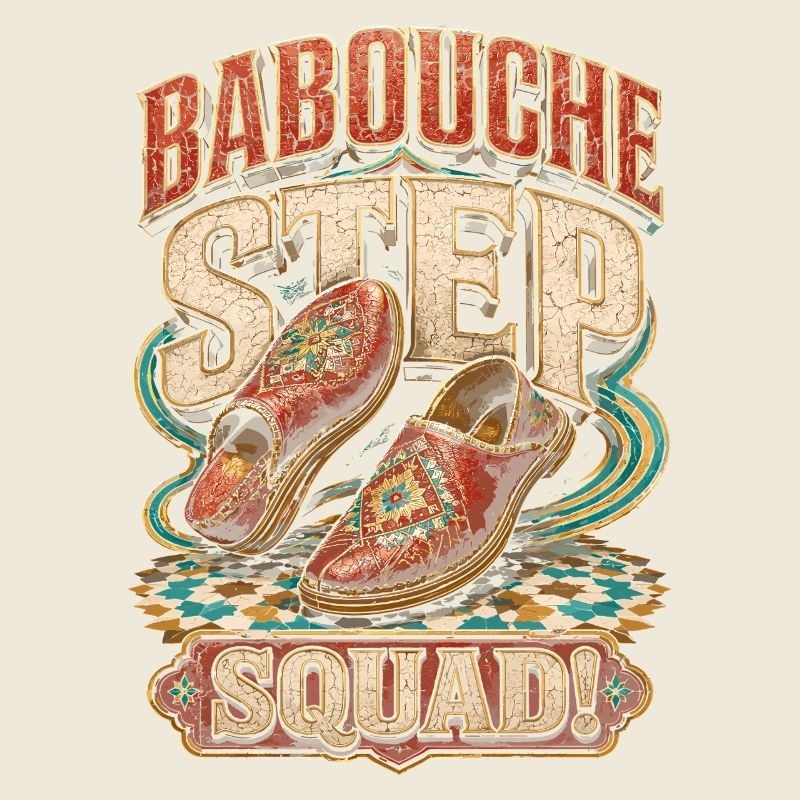 Marokkaner Marokko Babouche Step Squad