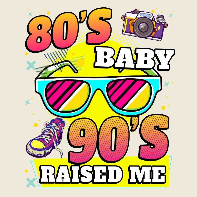 80s 90s Retro Vibe