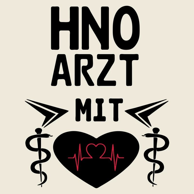 HNO Arzt mit Herz Geschenk