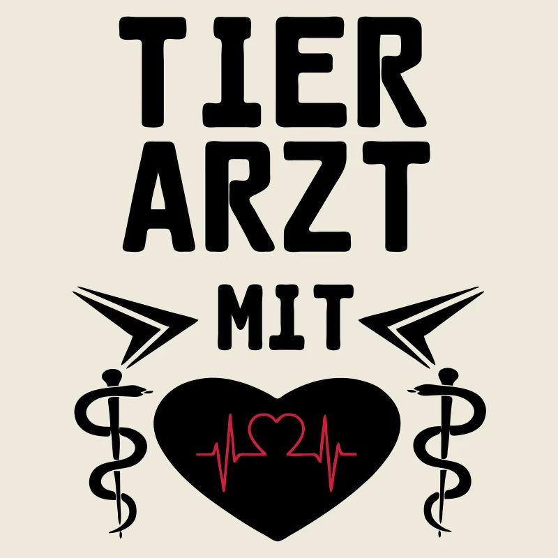 Tierarzt mit Herz Geschenk