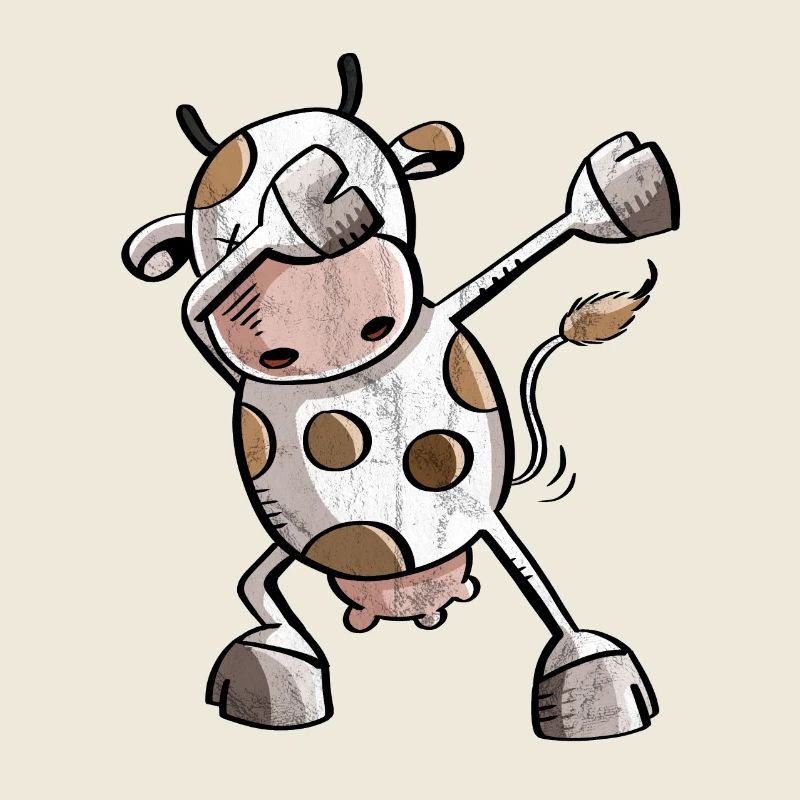 Funny Dab Dance Cow - Dabbing - Kuh - Tanzen