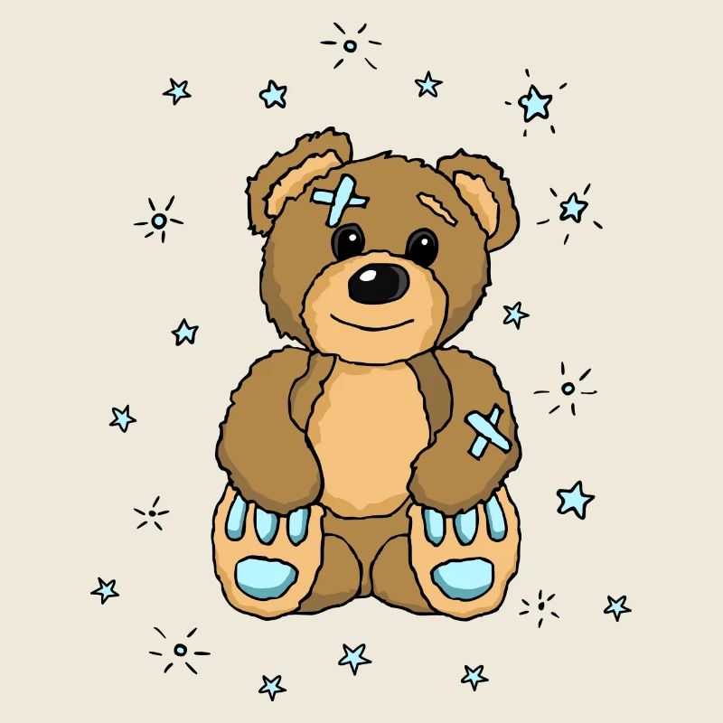 Teddy Pavement Bear Boy Boy Best Friend