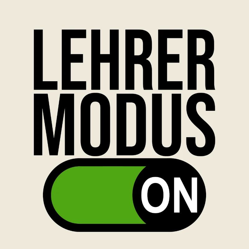 Lehrer Modus (schwarz)