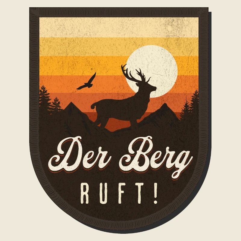 Der Berg ruft Bergwanderer Berge wandern