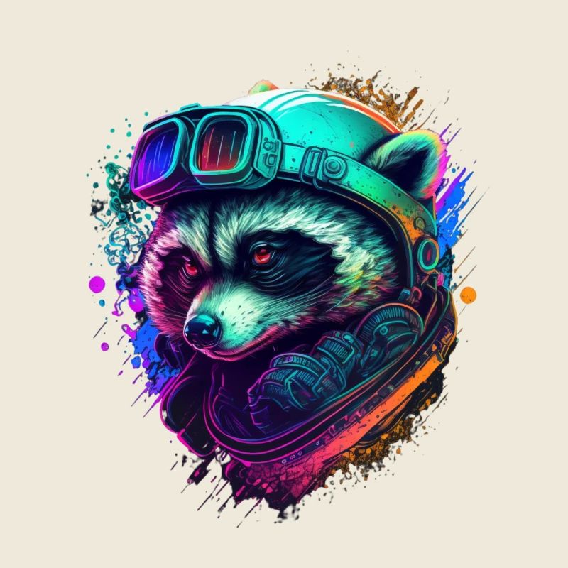 Raton Cosmo Néon Astral