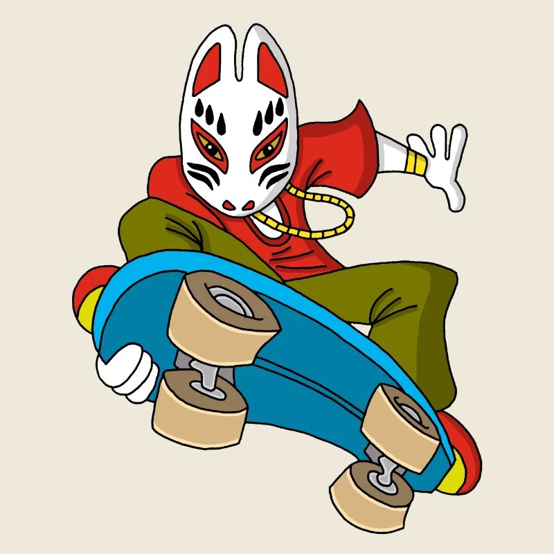Fox Kitsune Skateboarding