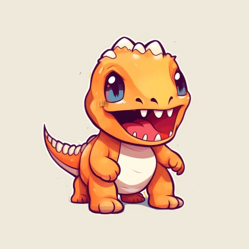 Kleiner Dino Dinosaurier Design