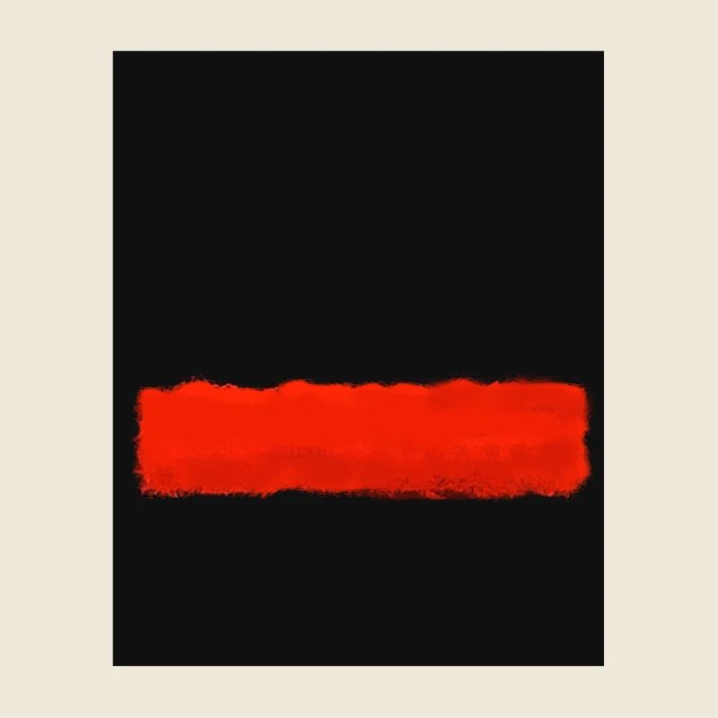 Rothko-Stil in digitalen Farben