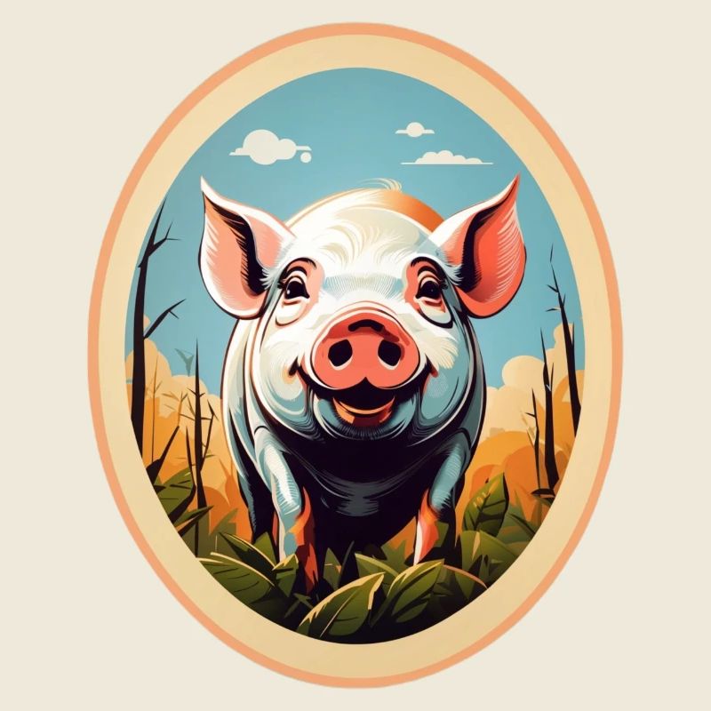 Cochon chanceux