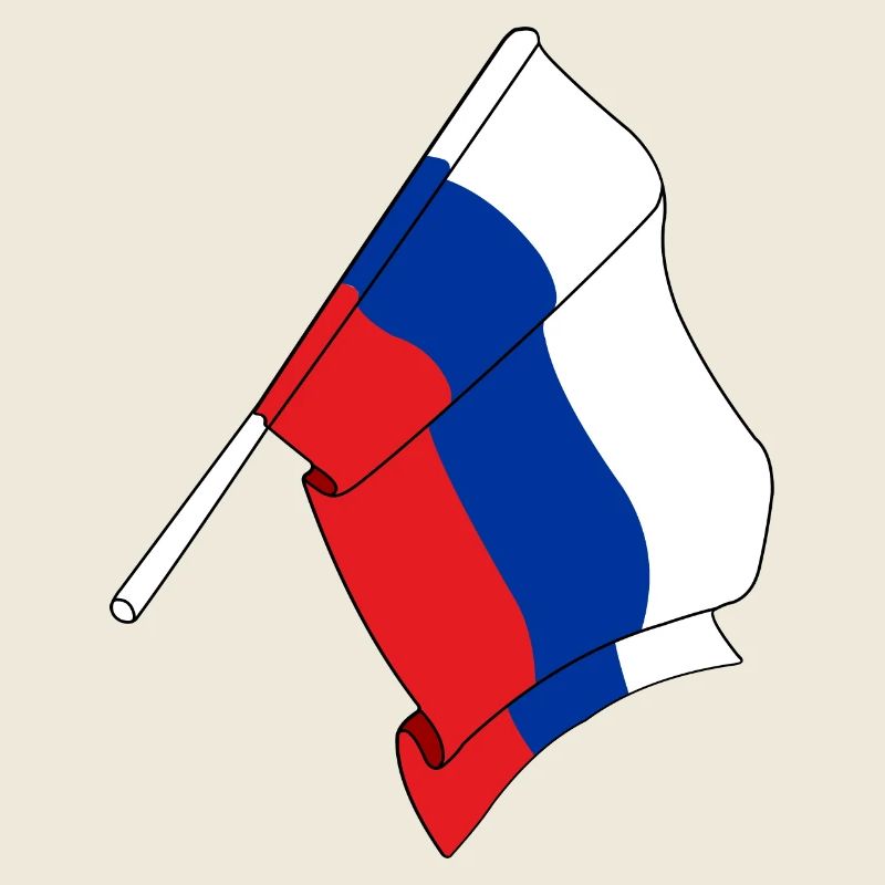 Flagge Russland