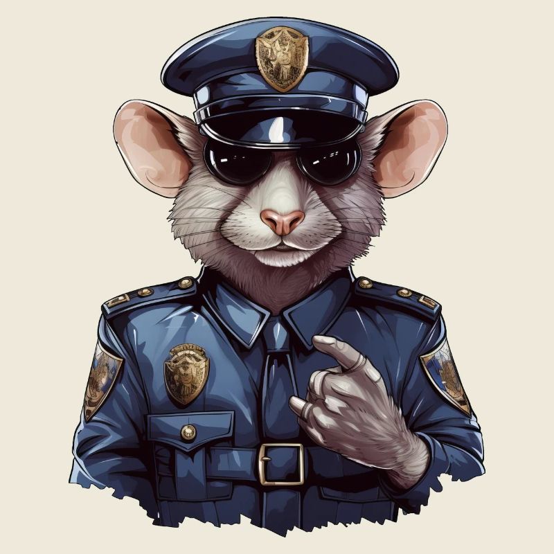 Ratten Polizist