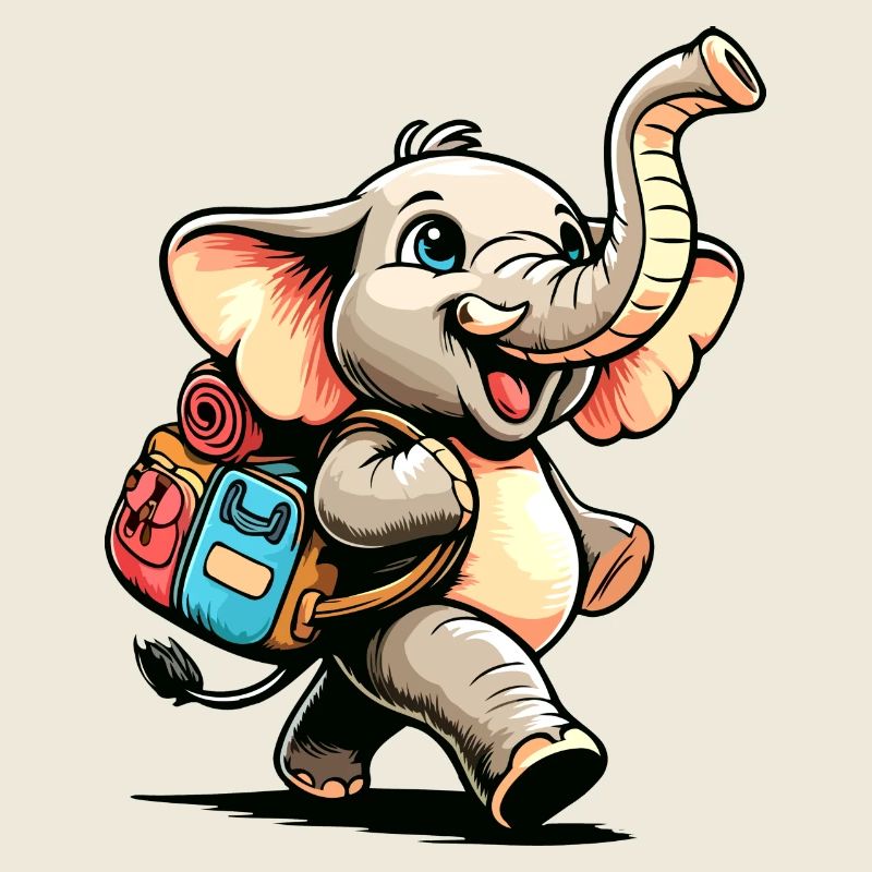 Tiny Trekker : Le Jolly Elephant