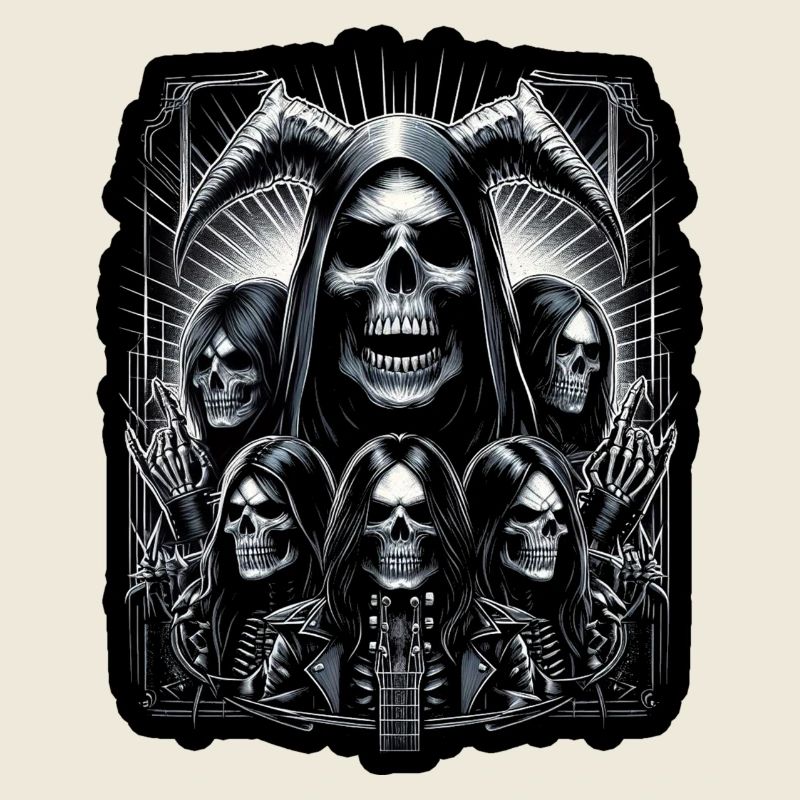 Metall-Skelette