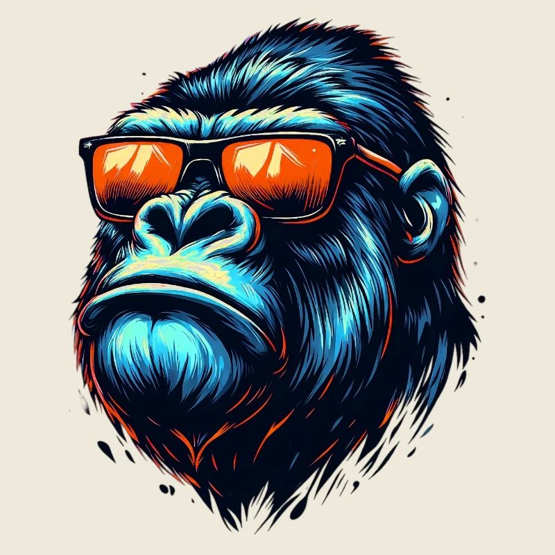 Gorillas with Sunglasses