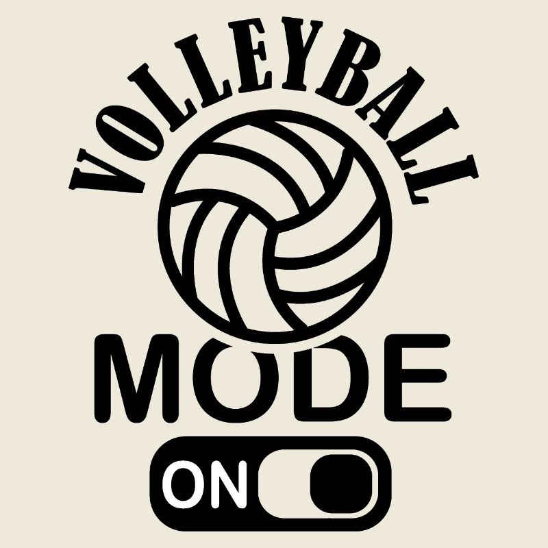 Mode de volley-ball sur le logo de l’équipe de volley-ball de plage