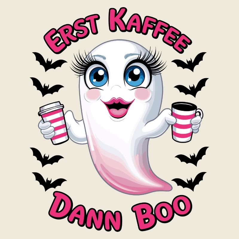 Süßer Geist mit Kaffee