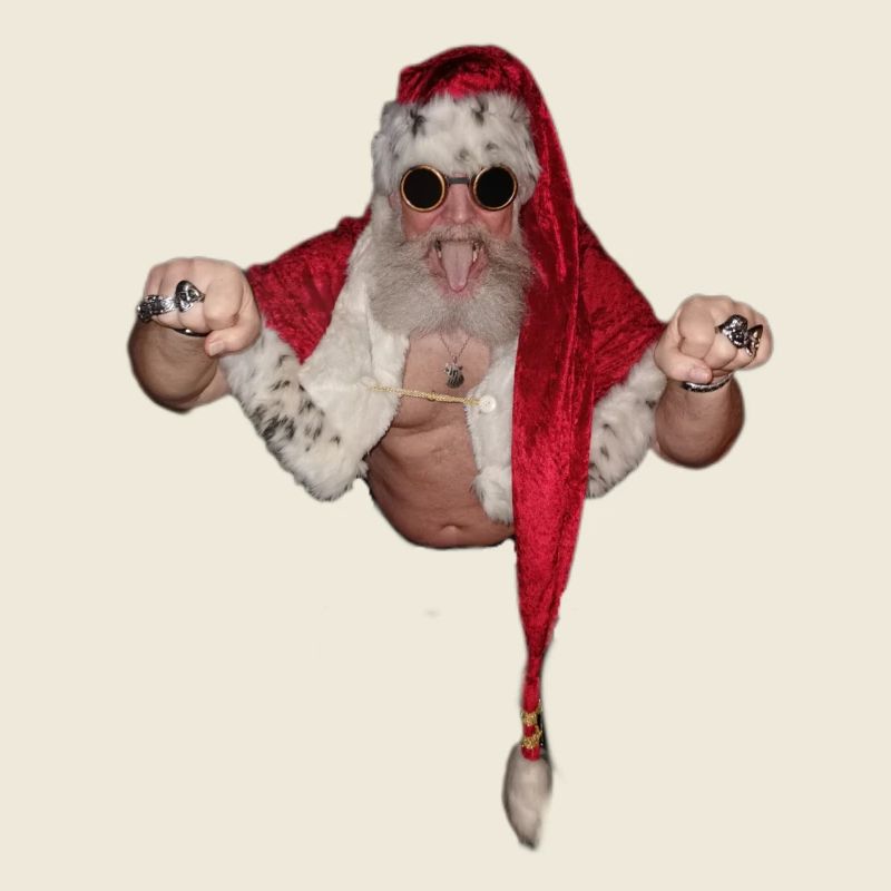 Racing Santa