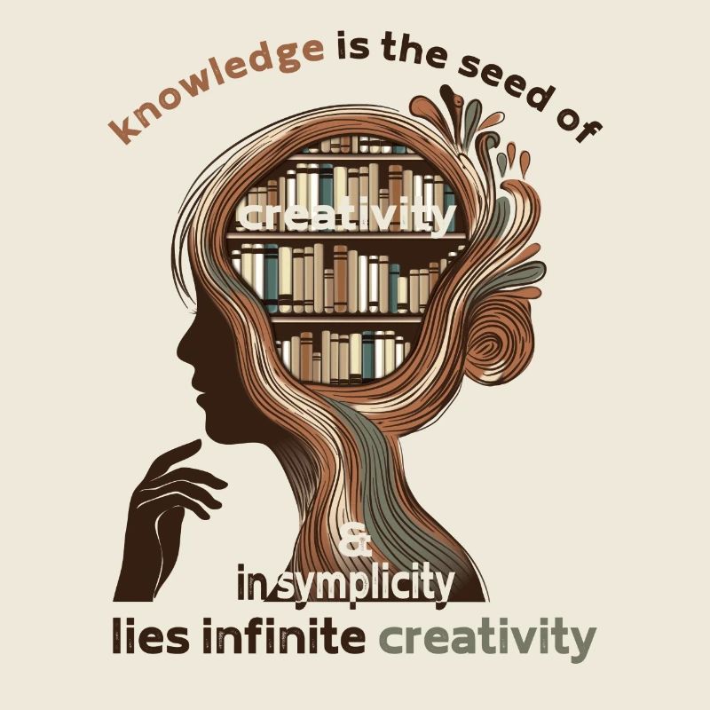 Knowledge is the seed of creativity