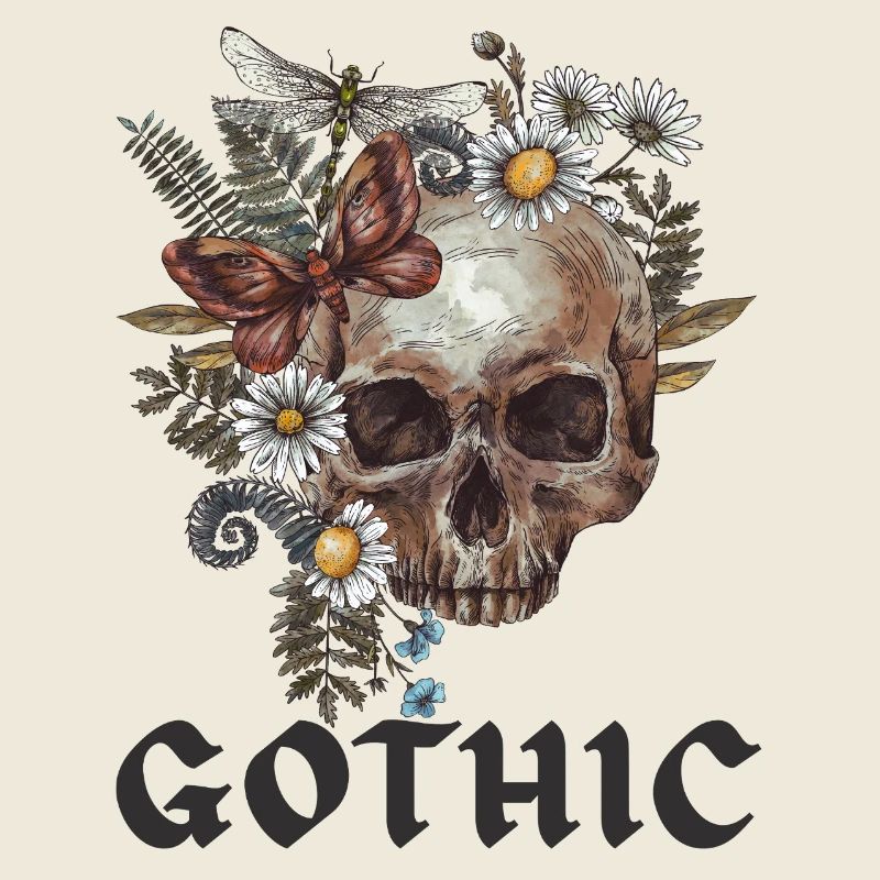 Crâne Gothic Black Edition