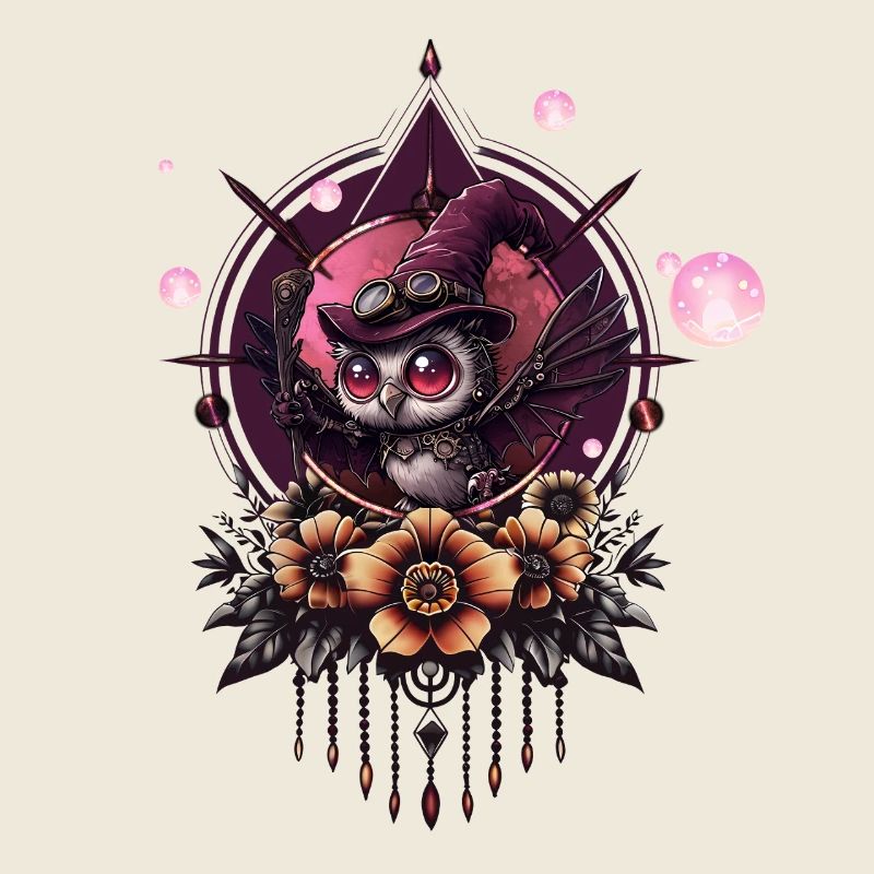 Die Steampunk-Eule: Hüter der Geheimnisse.