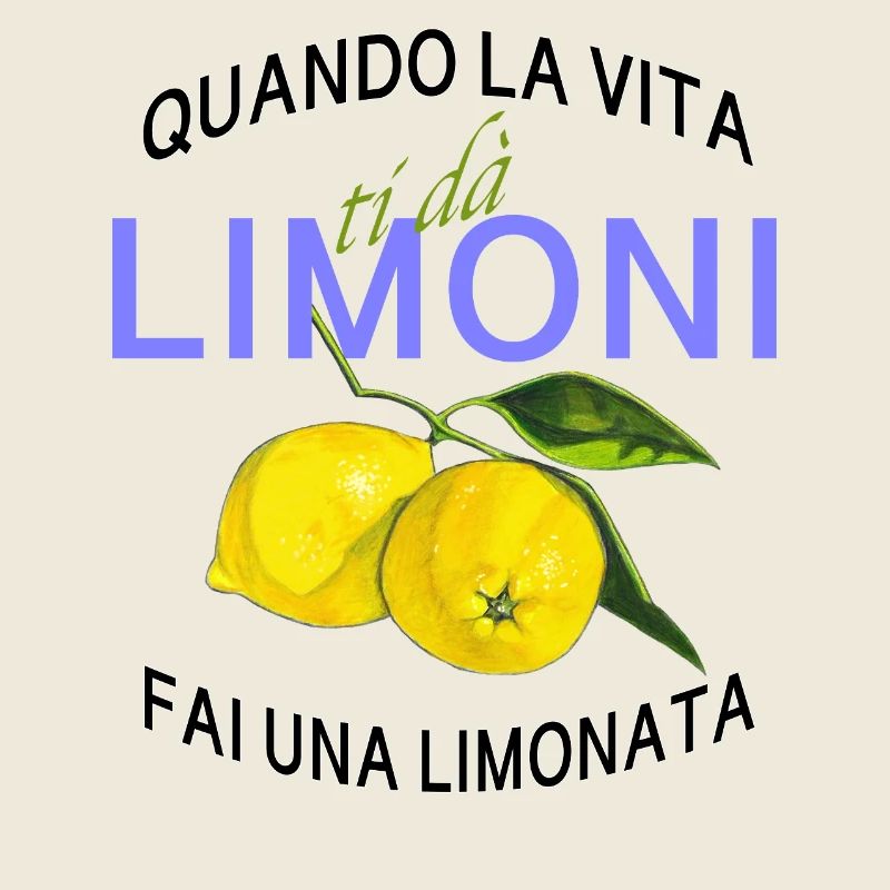 Limone Lebenslust Spruch