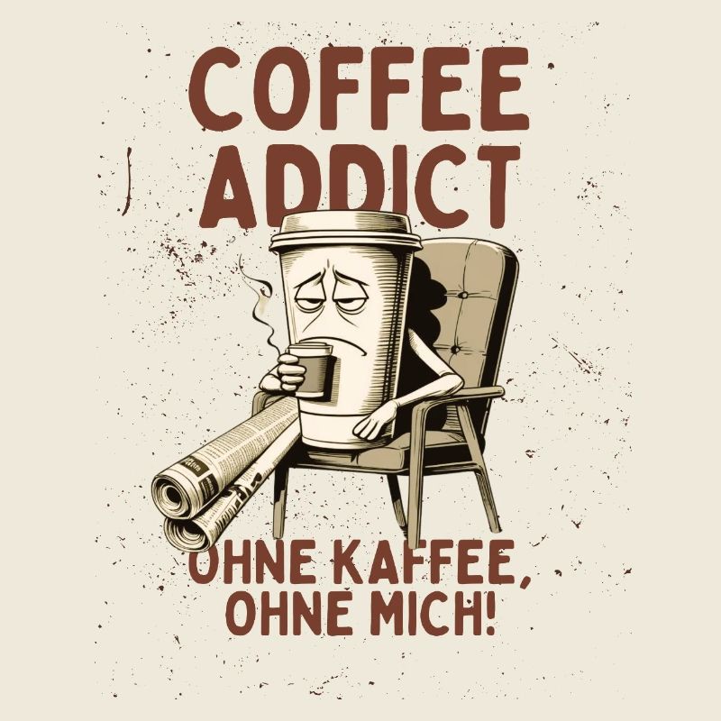 Coffee Addict – Ohne Kaffee ohne mich