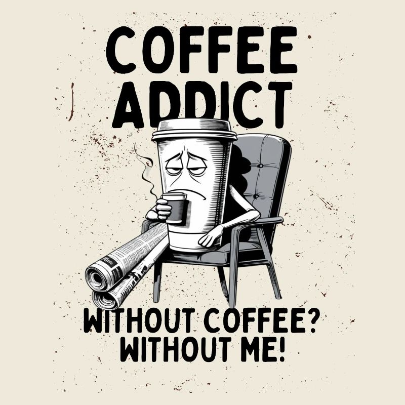 Coffee Addict – Ohne Kaffee ohne mich