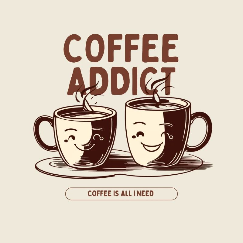 Coffee Addict – Coffee Lover Design
