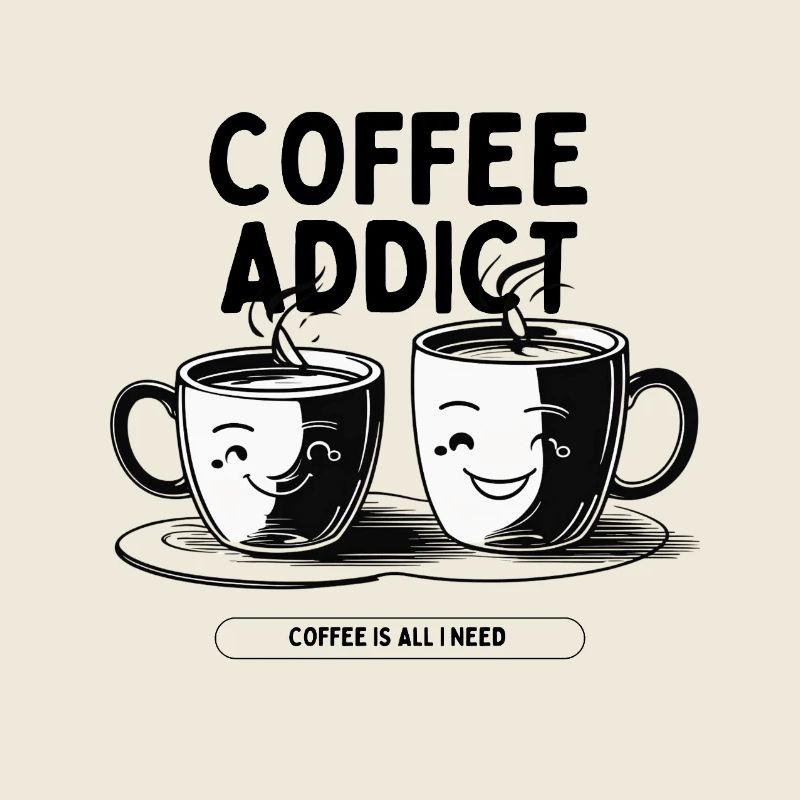 Coffee Addict – Coffee Lover Design