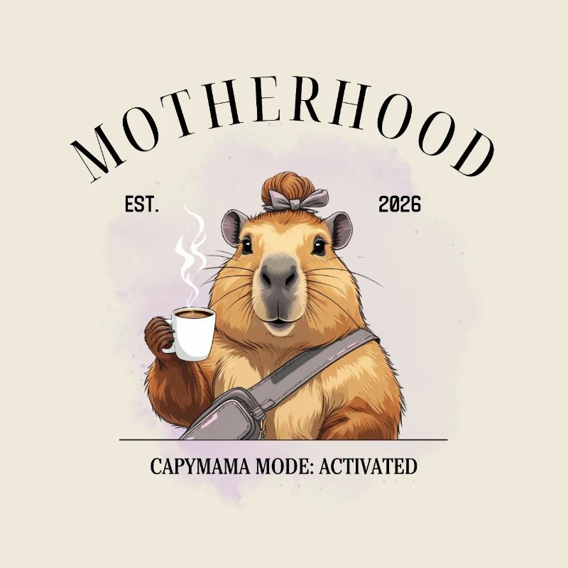 Capymama Mode Activated – Motherhood 2026