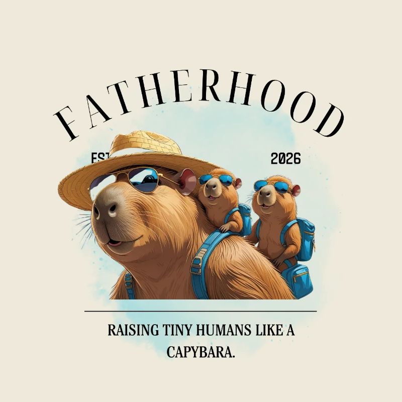 Paternité 2026 Élever un petit humain comme un capybara
